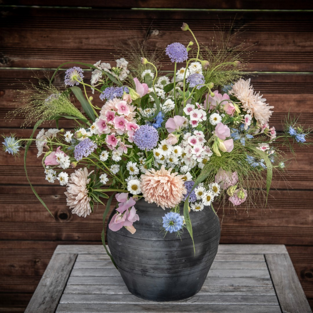 Fröpaket Snittblommor 'Rosa och lila'